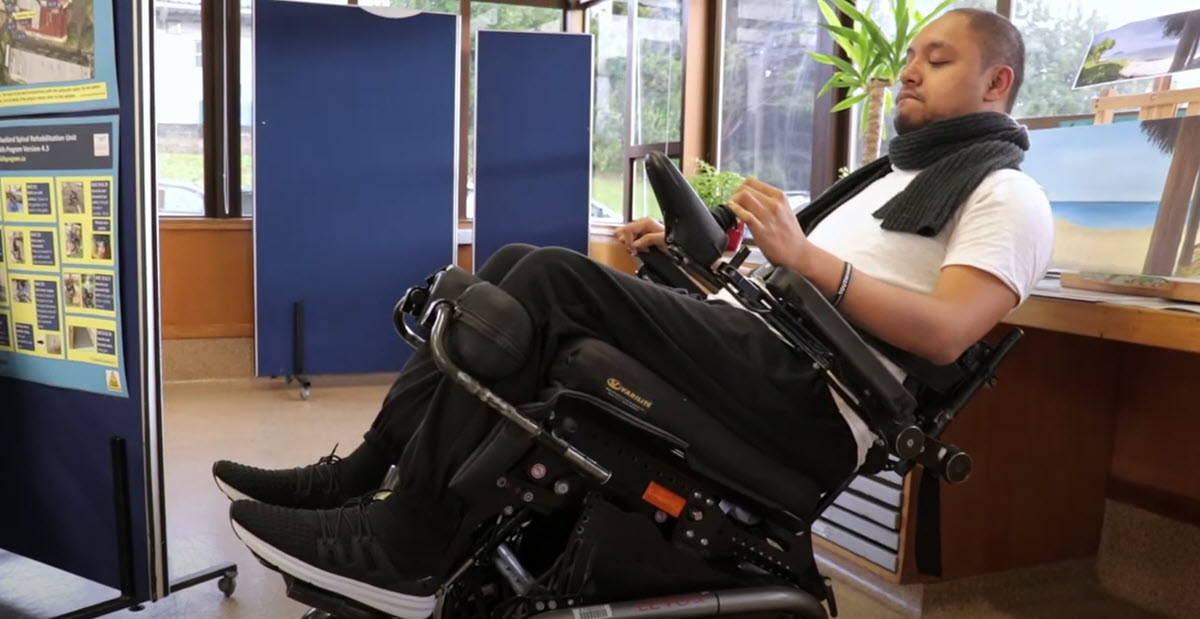Levo standing power chair 21 New Zealand Spinal Trust