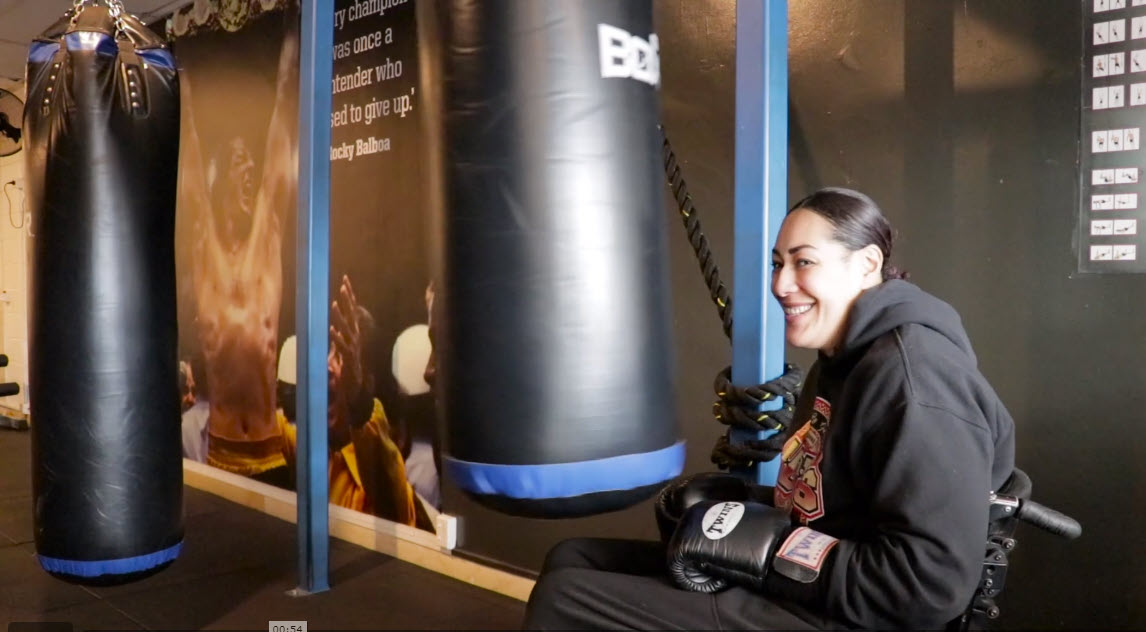Wheelchair boxing 15 New Zealand Spinal Trust